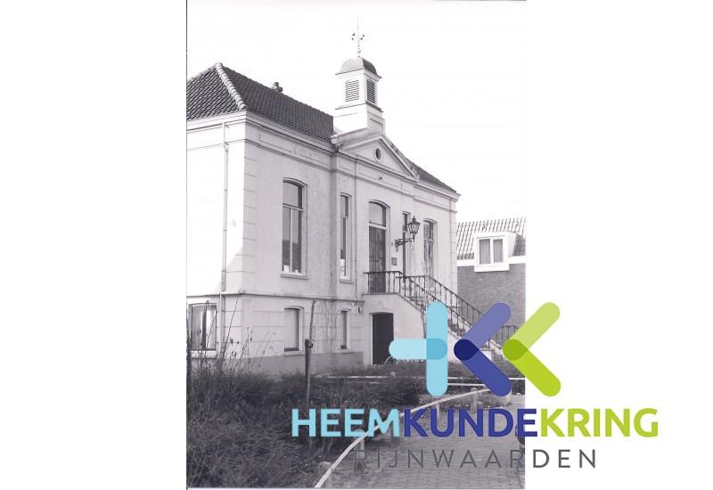 Lobith Komstraat Gemeentehuis uit 1884 Coll. HKR